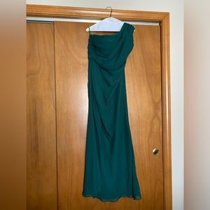 Renz Rags One-Shoulder Evening Gown